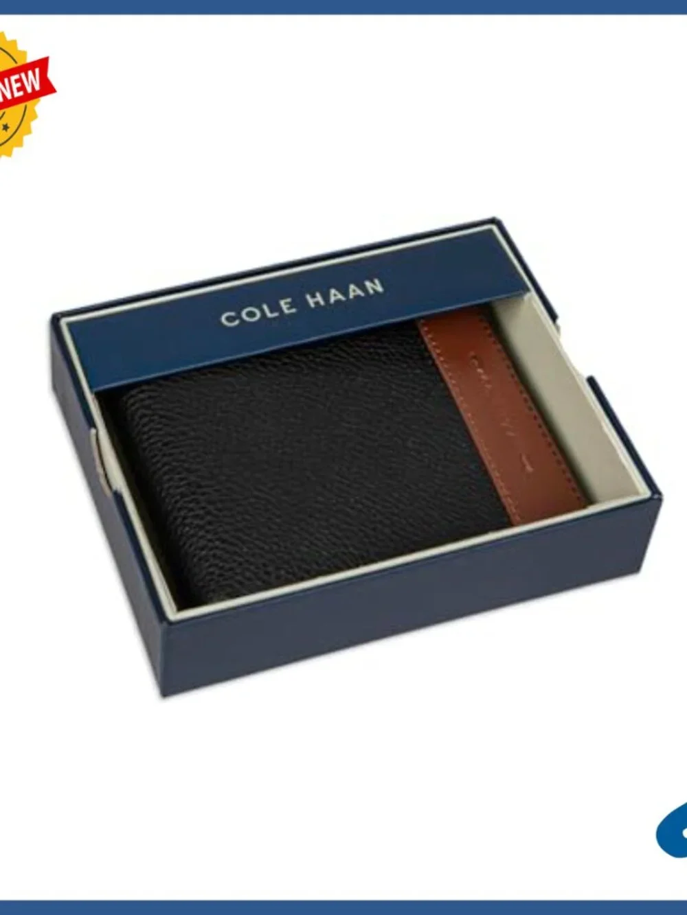 Genuine Leather Slimfold RFID Bifold Wallet for Men
